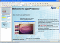 ajaxPresents is a web-based presentation editor